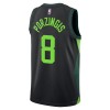 Maillot Basket Homme Boston Celtics Kristaps Porzingis 2024-25 Nike City Edition Noir Swingman